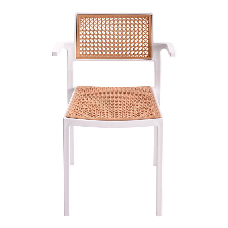 Ameed 50cm H Stacking Armchair, White