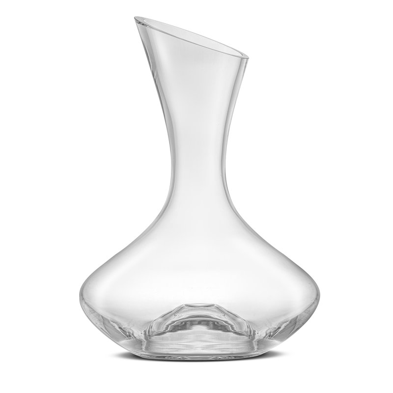 JoyJolt Lancia Glass Wine Decanter, 7' H x 7" W x 8" D