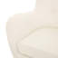 Fauteuil d'appoint en velours avec coussin en mousse et accoudoirs à finition pattes évasées