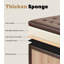 Repose-pieds carré avec rangement Arshi-989148238
