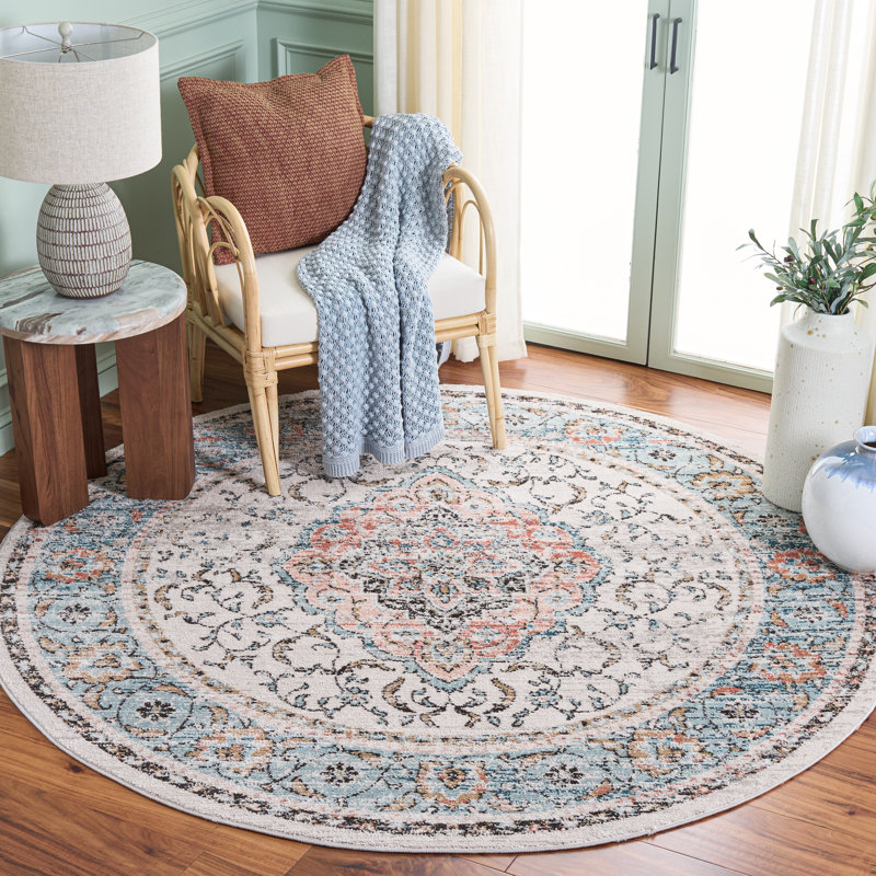 Raceland Performance Oriental Rug, Round 6'7"