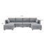 Canapé modulaire 6 pièces rembourré-346973860