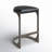 Bellesa Upholstered Counter Stool with Metal Frame-213758842-213758840