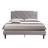 Charming Full Bed In Soft Hues