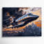 Transport, jet privé, illustrations, toile grise-1006542522