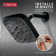 4-Setting Multi Function Fixed Shower Head with H2Okinetic Technology