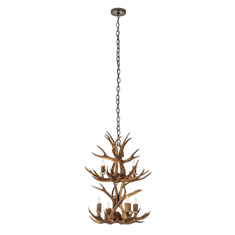Rustic Lodge 6 - Light Chandelier
