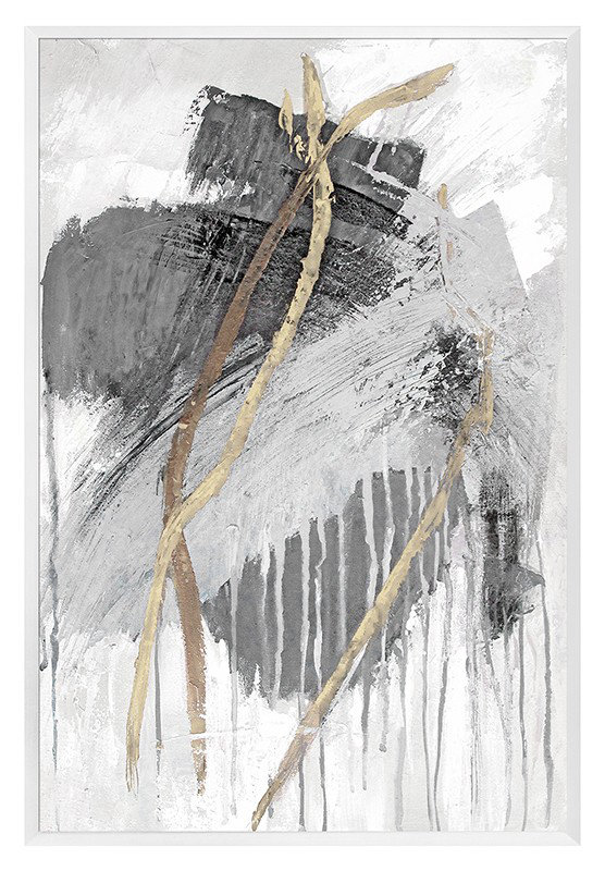 Abstraction - Wrapped Canvas Painting