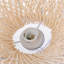 Luminaire suspendu en rotin novateur Boho