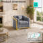 Canapé simple Chesterfield avec coussin