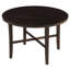 5 Finition de la salle à manger. Table ronde et 4 chaises Conception simple mais classique pour la maison. Et matériaux en bois d'hévéa. Capacité de poids de 220 lb. Chaises confortables. Polyvalent en utilisation. Assemblage requis