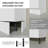 Hazel Kitchen Set 70"L Pantry Storage and Base Cabinet Engineered Wood Multiple Compartments Organization Unit - White