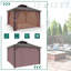 Abri de jardin pour patio en métal P 12 pi