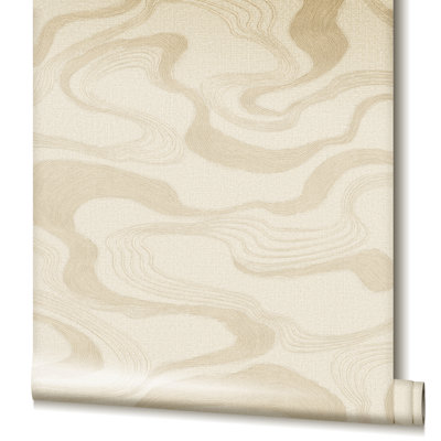 Amariyana Kumano Collection Abstract Flow Design 10.05M X 53Cm Wallpaper Roll