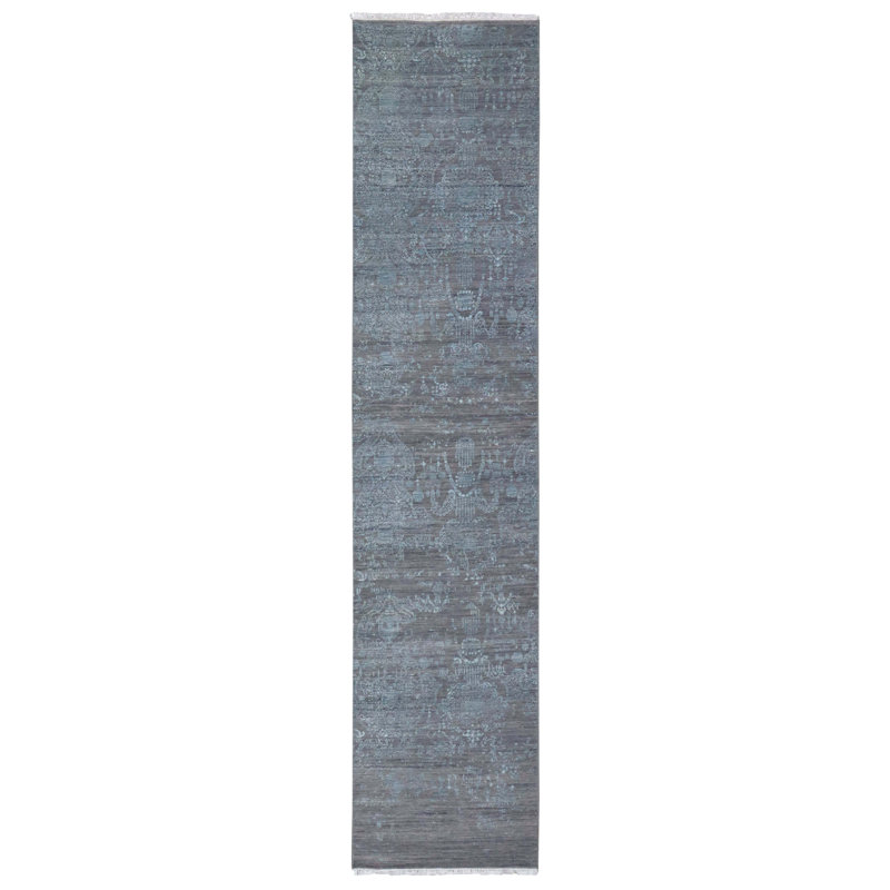 Fabric One-of-a-Kind 2'8" X 12' Area Rug