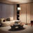 Merick 75" Arched Floor Lamp with Remote Control-1549509564