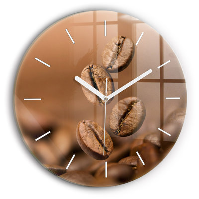 Glass Wall Clock