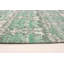 Tapis ivoire / vert clair touffeté à la main Rizal Collage