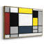 Composition avec toile encadrée, jaune, rouge, noir, jaune et gris, 1921 - Piet Mondrian-1662713189-1662713191