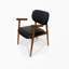 Chaise rembourrée en cuir Mid-Century-107174147