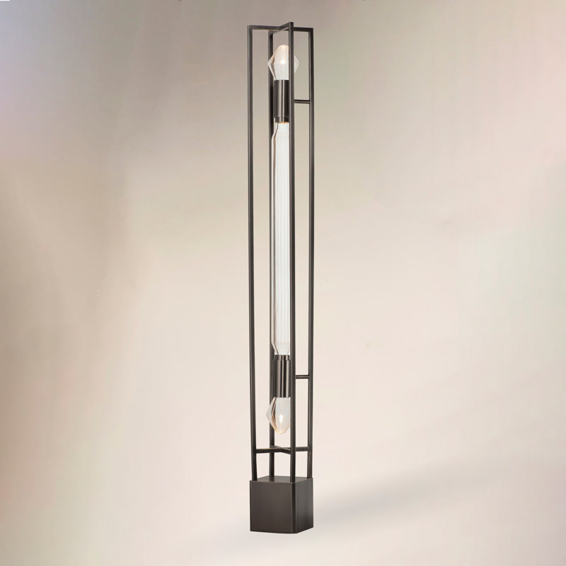 Zeppelin LED Floor Lamp, Gunmetal