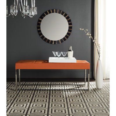 Banc en similicuir Owsley