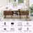 Mid-Century Modern TV Stand for TVs up to 70" with Fluted Wood and Cable Management-1283394811