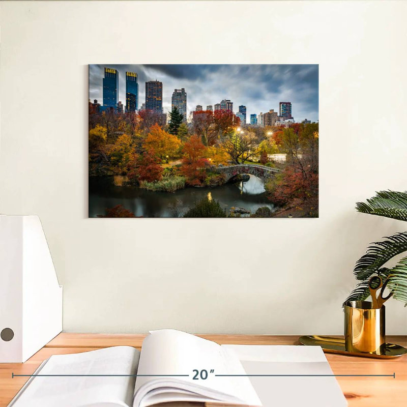 Sebbie NYC Gapstow Bridge, 8" H x 12" W