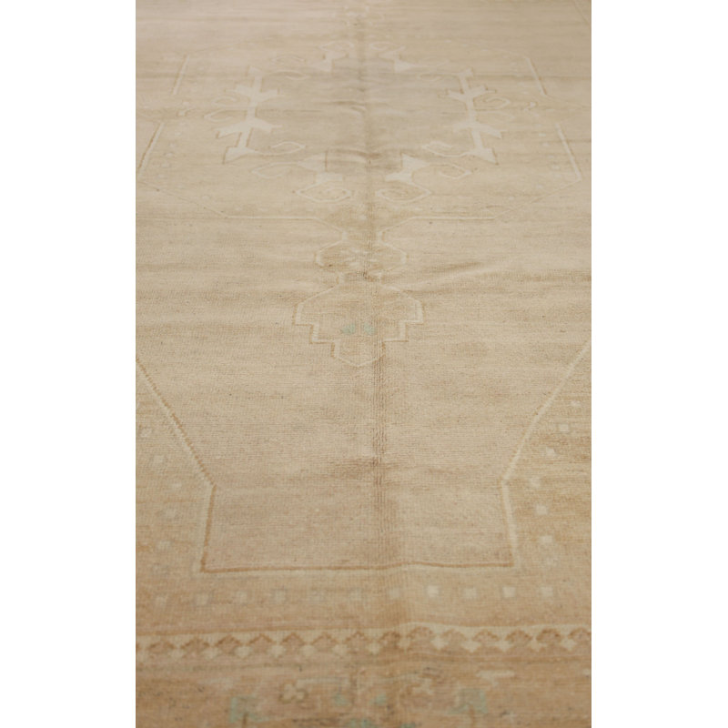 Vintage Turkish Village Rugs One-of-a-Kind Rectangle 4'10" X 9'6" Area Rug