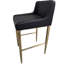 Tabouret de comptoir Davina Gold-68272052