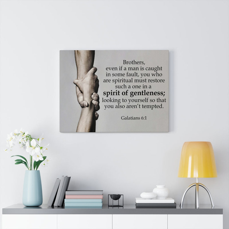 Spirit Of Gentleness - Wrapped Canvas Print, 46cm H x 61cm W