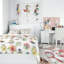 Ensemble de housse de couette designart en bouteilles et fleurs-35228517