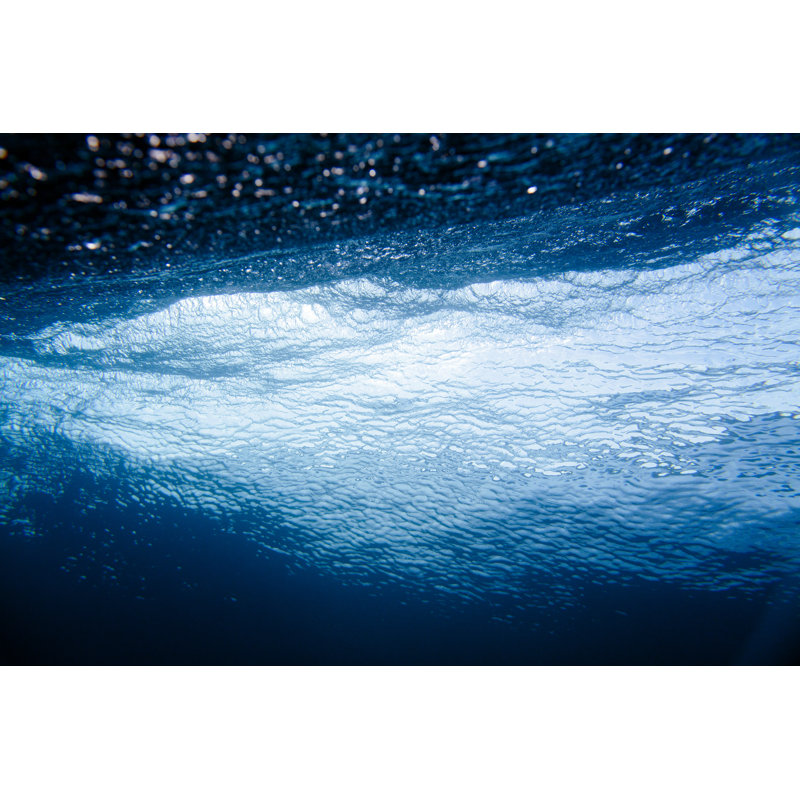 Wave Crashing Underwater by Subman - Wrapped Canvas Print, 51cm H x 76cm W x 3.8cm D