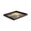 Translucent Silhouettes Glass Decorative Tray