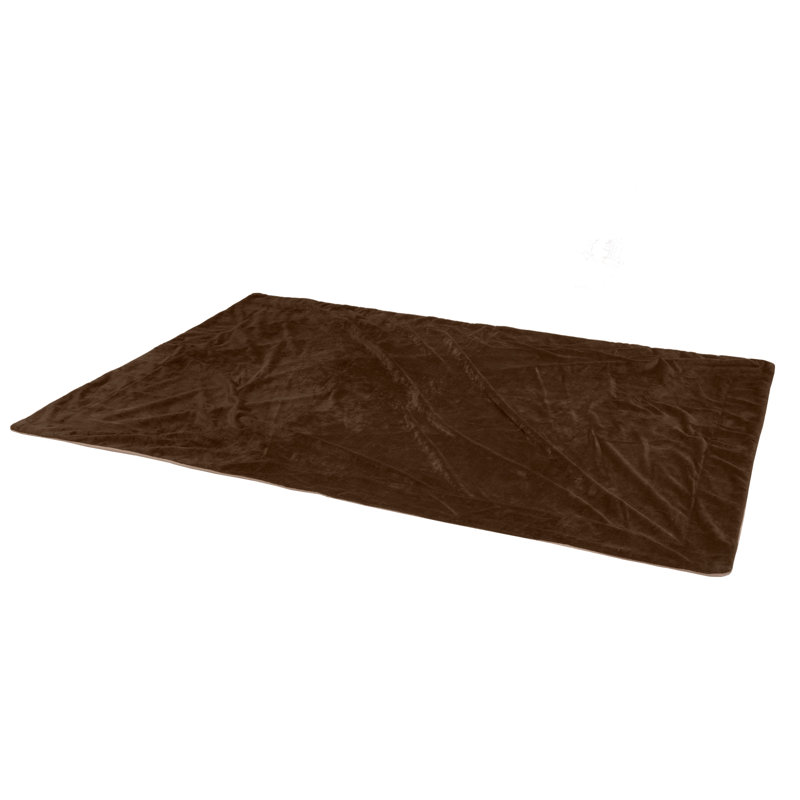 Granite Gray Medium Waterproof Velvet Pet Blanket