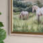 Impressions sur toile multicolores avec motifs de chevaux coordonnés