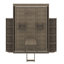 Grand lit escamotable rotatif avec unité murale cachée, double étagère latérale à 3 niveaux, bureau, supports de rangement supplémentaires, armoire de lit murale