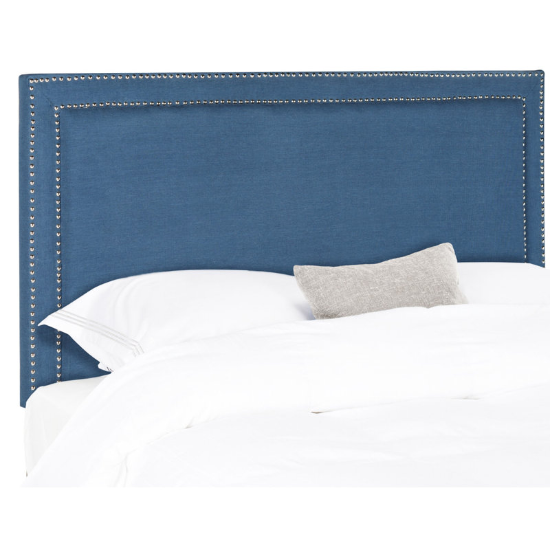 Dominick Upholstered Headboard, Queen, Velvet Bordeaux
