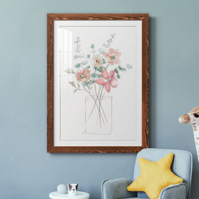 Whimsical Wildflowers I - peinture encadrée