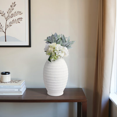 Elegant Terracotta Vase - Enhance Your Space With Style