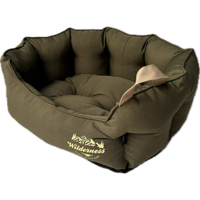 Christa Faux Leather Pet Bed