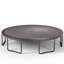 Trampoline d'extérieur durable avec caractéristiques de sécurité avancées pour le plaisir des enfants