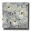  «Fleurs sur fond gris 2» par Silvia Vassileva, art mural sur toile, 26 po x 26 po-737246229