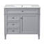Meuble-lavabo 36 po avec lavabo supérieur