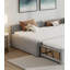 Lit de jour moderne en L rembourré avec couchette simple-1900237467