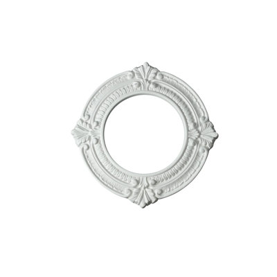 Bordure blanche en uréthane 6 "ID x 10" DO