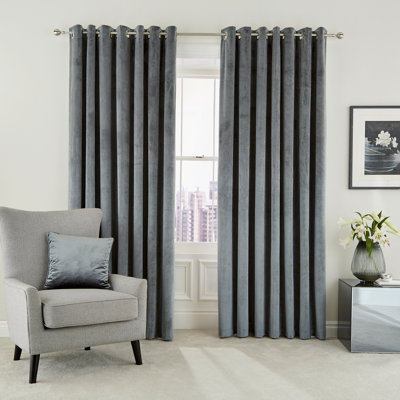 Escala Eyelet Room Darkening Curtains