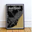 Barcelona City Map - No Frame Print-733933403