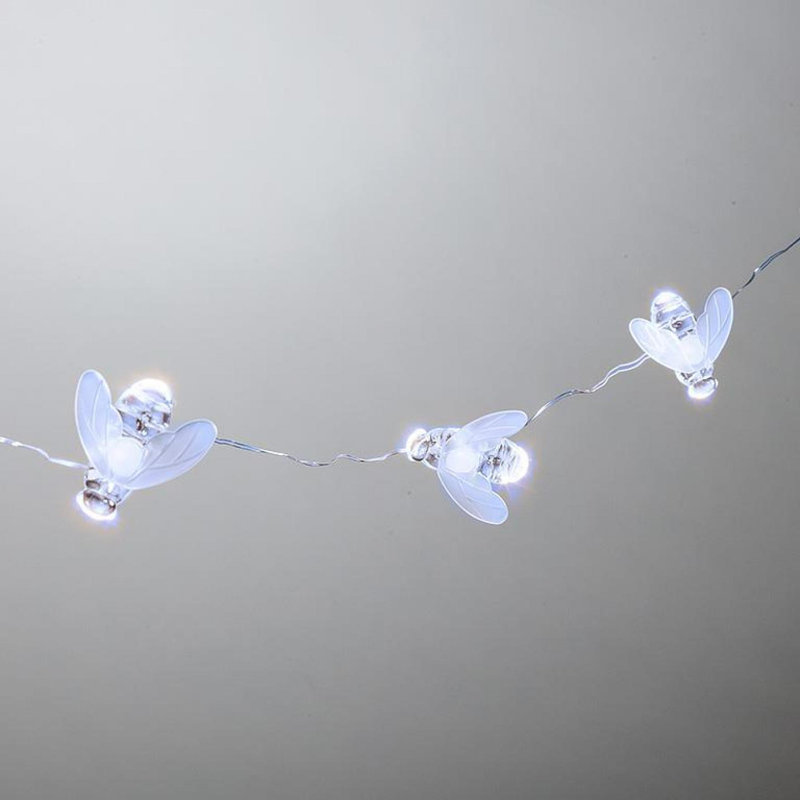 Guirlande 10 lumières, Blanc