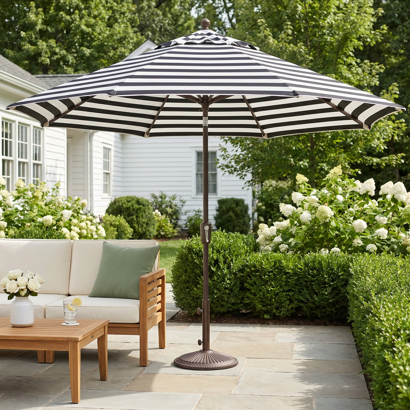 132'' Outdoor Umbrella, Bronze